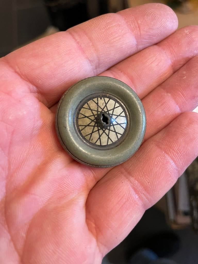 Elastolin lineol wiel voor motorfiets (5), Ophalen of Verzenden