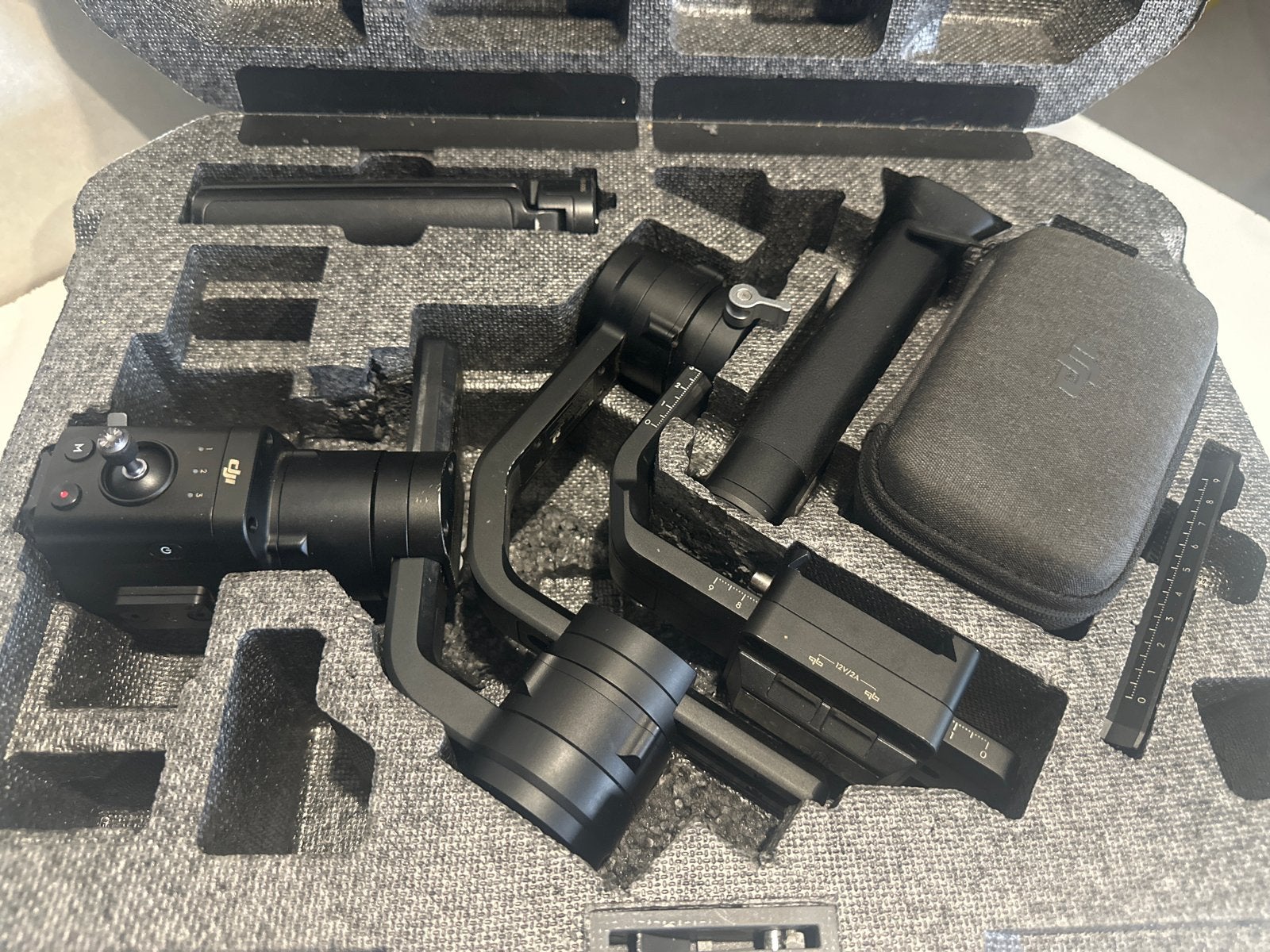 DJI Ronin-S Stabilisator met complete set accessoires, DJI, Gimbal, Ophalen, Gebruikt