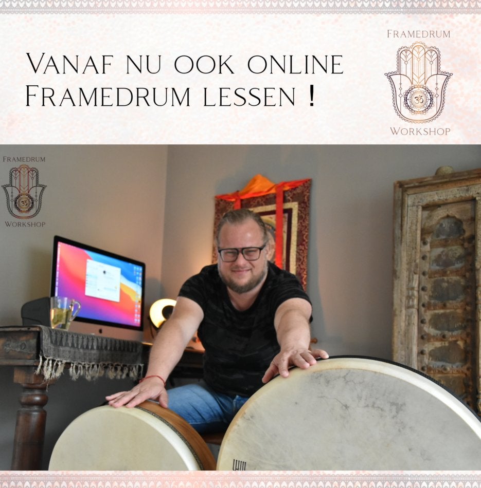 Framedrum experience workshop 4 uur privé les, Muziek en Instrumenten, Ophalen, Nieuw