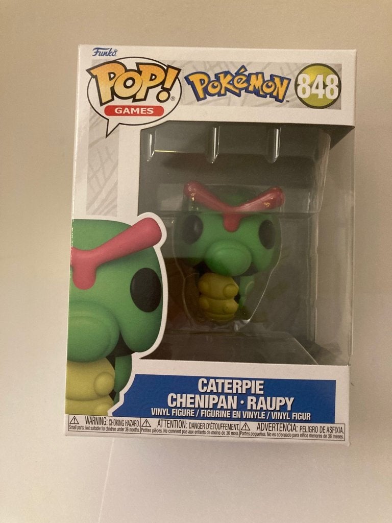 Nieuwe Funko Pop Pokemon Caterpie #848, Ophalen of Verzenden, Nieuw