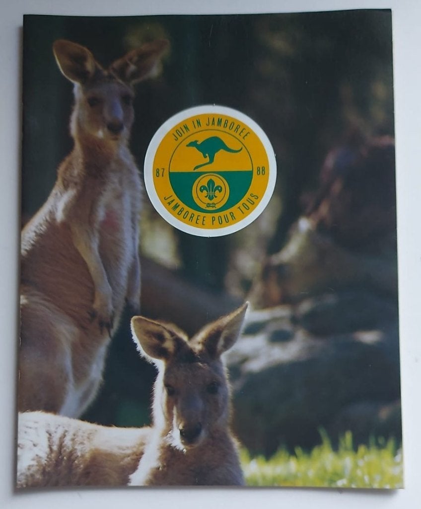 scouting Wereld Jamboree Auatralie 1987/88 Promotiebrochure, Ophalen of Verzenden, Nieuw, Boek of Tijdschrift