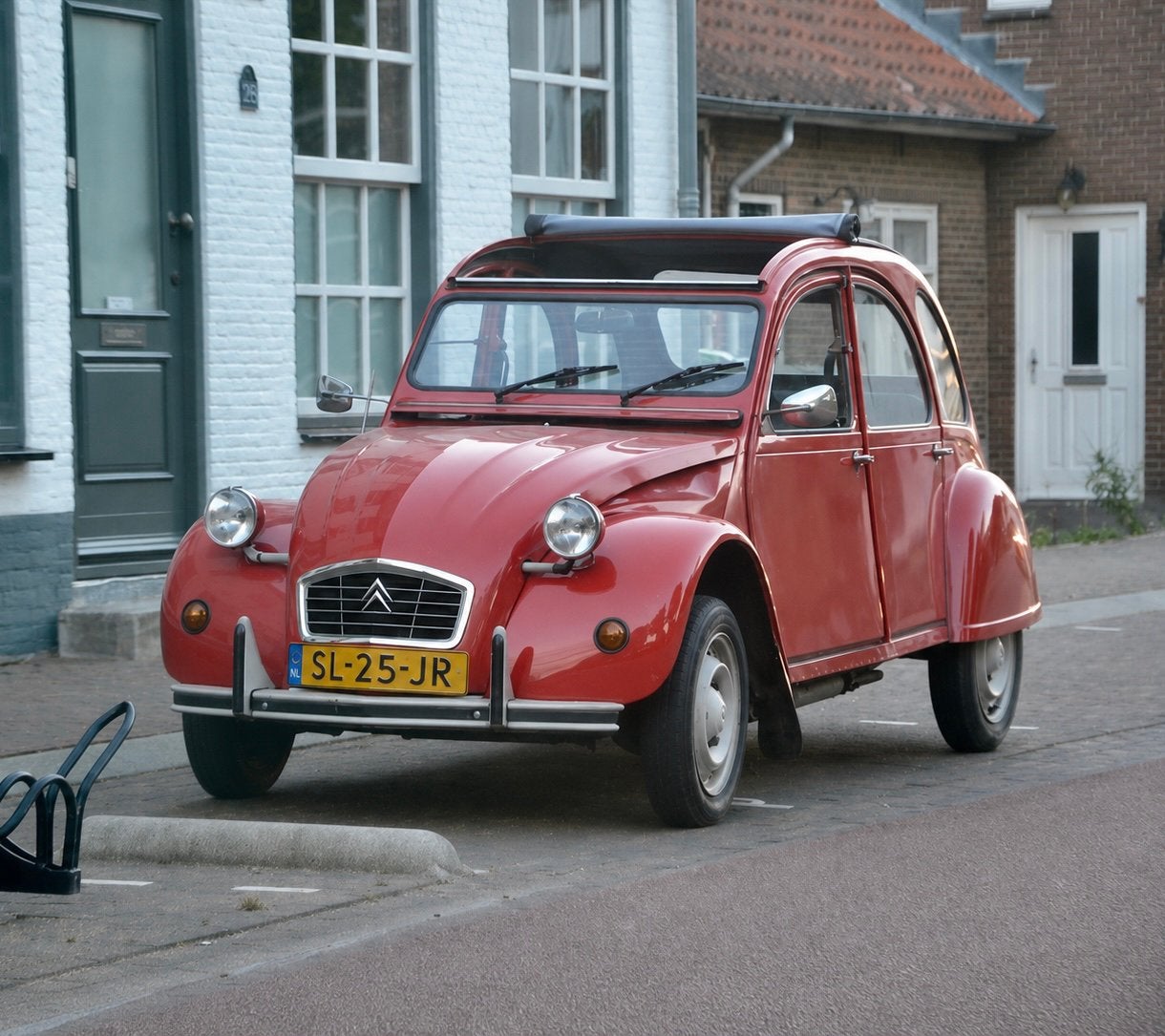 Citroën 2CV 0.6 Spec S6 1987 Rood, Auto's, Voorwielaandrijving, Stof, 602 cc, 2CV