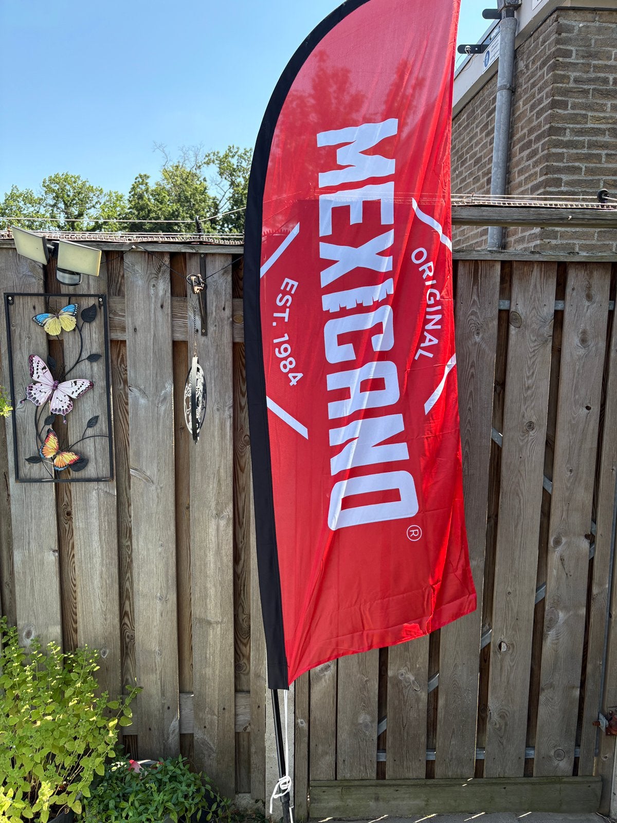 Mexicano  strandvlag nieuw., Diversen, Vlaggen en Wimpels, Ophalen, Nieuw