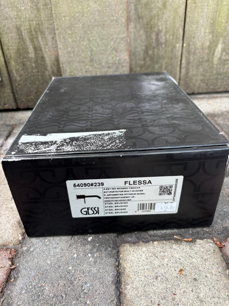 Gessi316 Flessa afbouwdeel voor inbouw eengreepsmengkraan, P, P, P, Nieuw