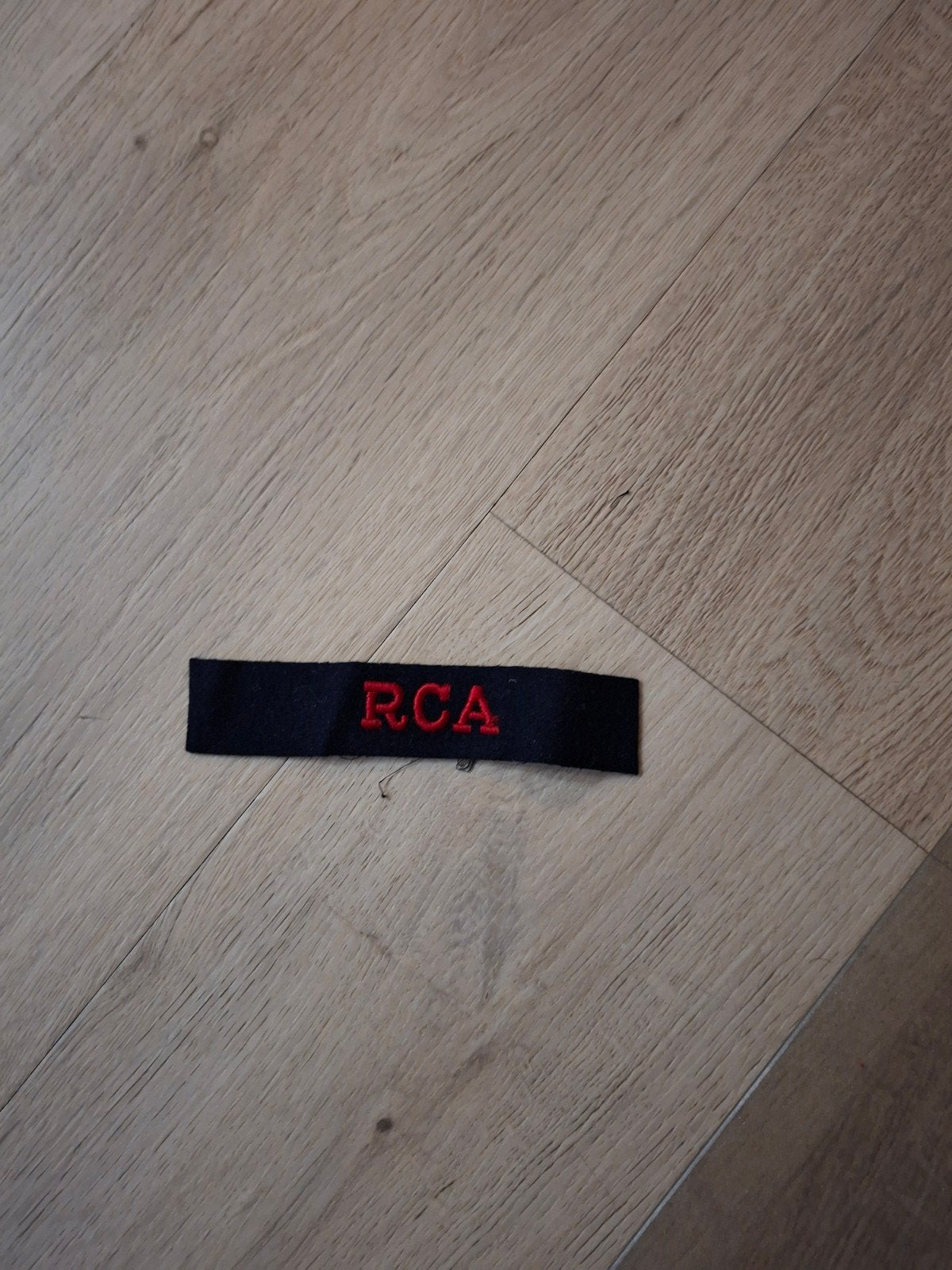 Rca Canada ww2 titel, Ophalen of Verzenden, Landmacht, Engeland, Embleem of Badge