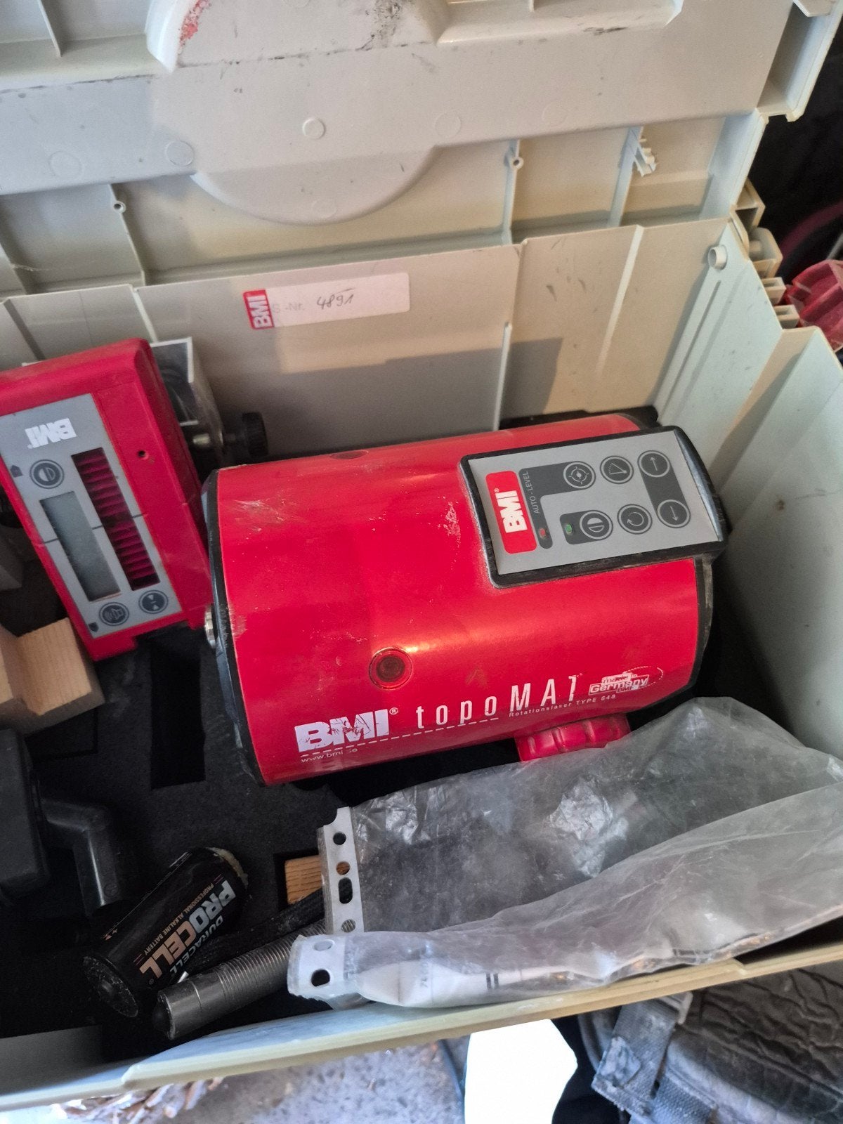 laser in koffer met standaard, Ophalen, Minder dan 150 ampère, Overige typen
