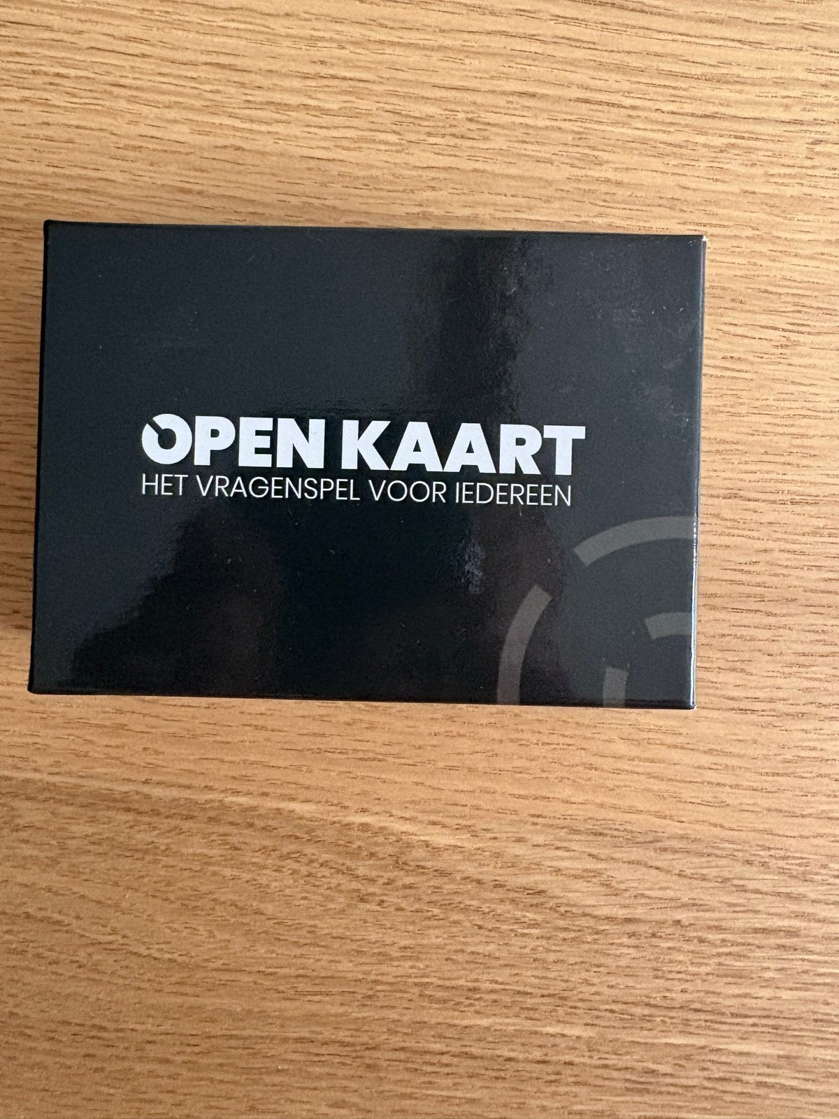 Open Kaart: Het Vragenspel voor Iedereen, Hobby en Vrije tijd, Drie of vier spelers, Ophalen of Verzenden, Zo goed als nieuw