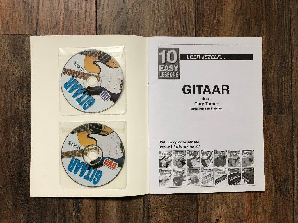 Leer jezelf Gitaar | met CD & DVD, Ophalen of Verzenden, Nieuw, Les of Cursus, Gitaar