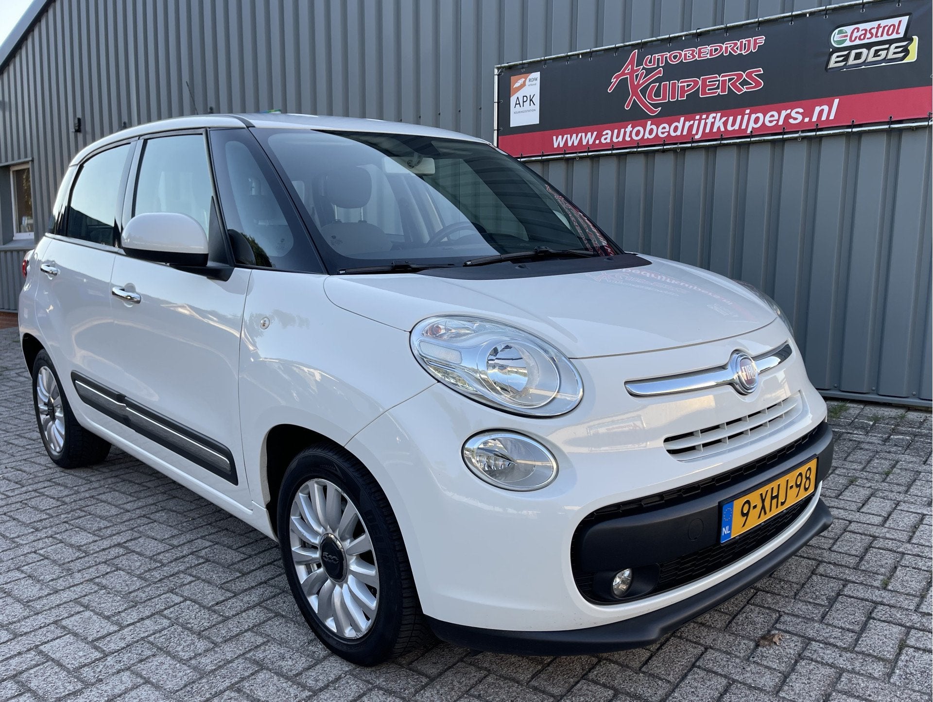 Fiat 500L 1.4-16V Easy Airco.Lm.velgen.Cruise.Electr.pakket, Voorwielaandrijving, Stof, Gebruikt, 4 cilinders