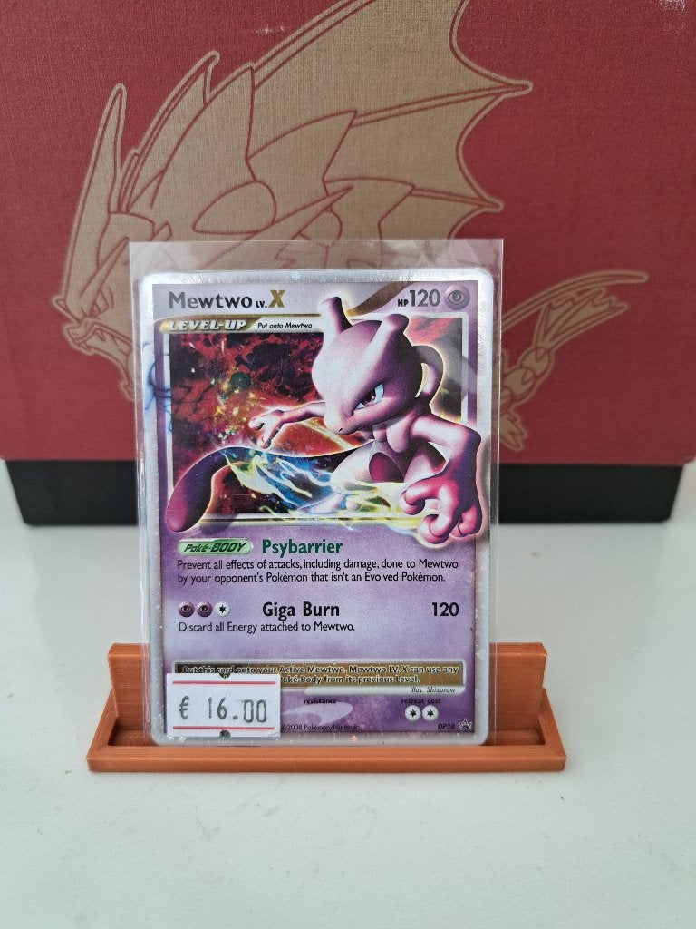 Mewtwo Lv. X DP28	 € 16,00, Ophalen of Verzenden, Zo goed als nieuw, Losse kaart