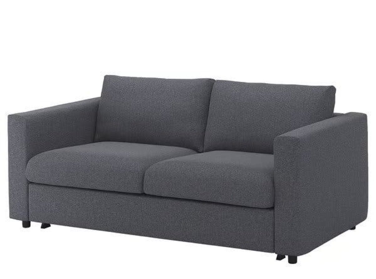 IKEA VIMLE Slaapbank 2-persoons, zgan, 9 jaar garantie, Ophalen of Verzenden, Zo goed als nieuw, Tweepersoons