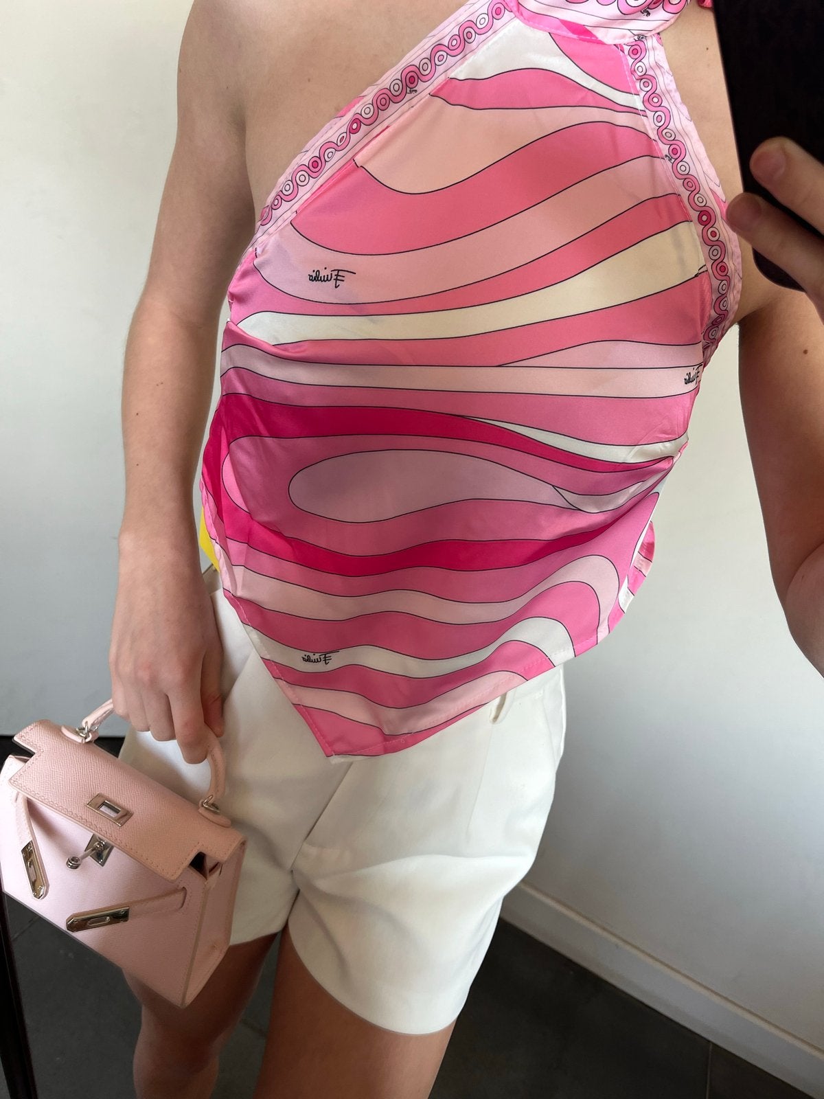 Pucci top maat S, Ophalen of Verzenden, Zo goed als nieuw, Roze, Maat 36 (S)
