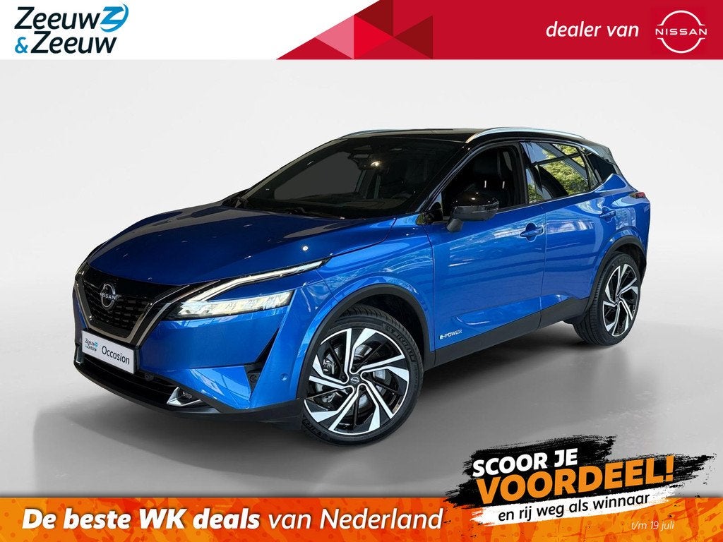 Nissan Qashqai 1.5 e-Power Tekna Plus *Automaat*Panorama*Nav, Auto's, Nissan, 12 maanden, 1497 cc, Gebruikt, 190 pk