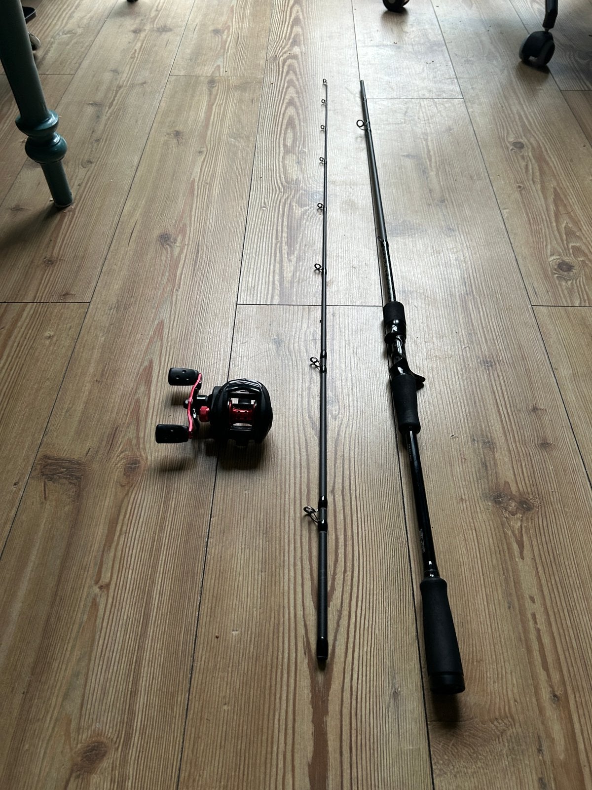 Abu garcia set 20-70 gram, Ophalen of Verzenden, Zo goed als nieuw, Complete set