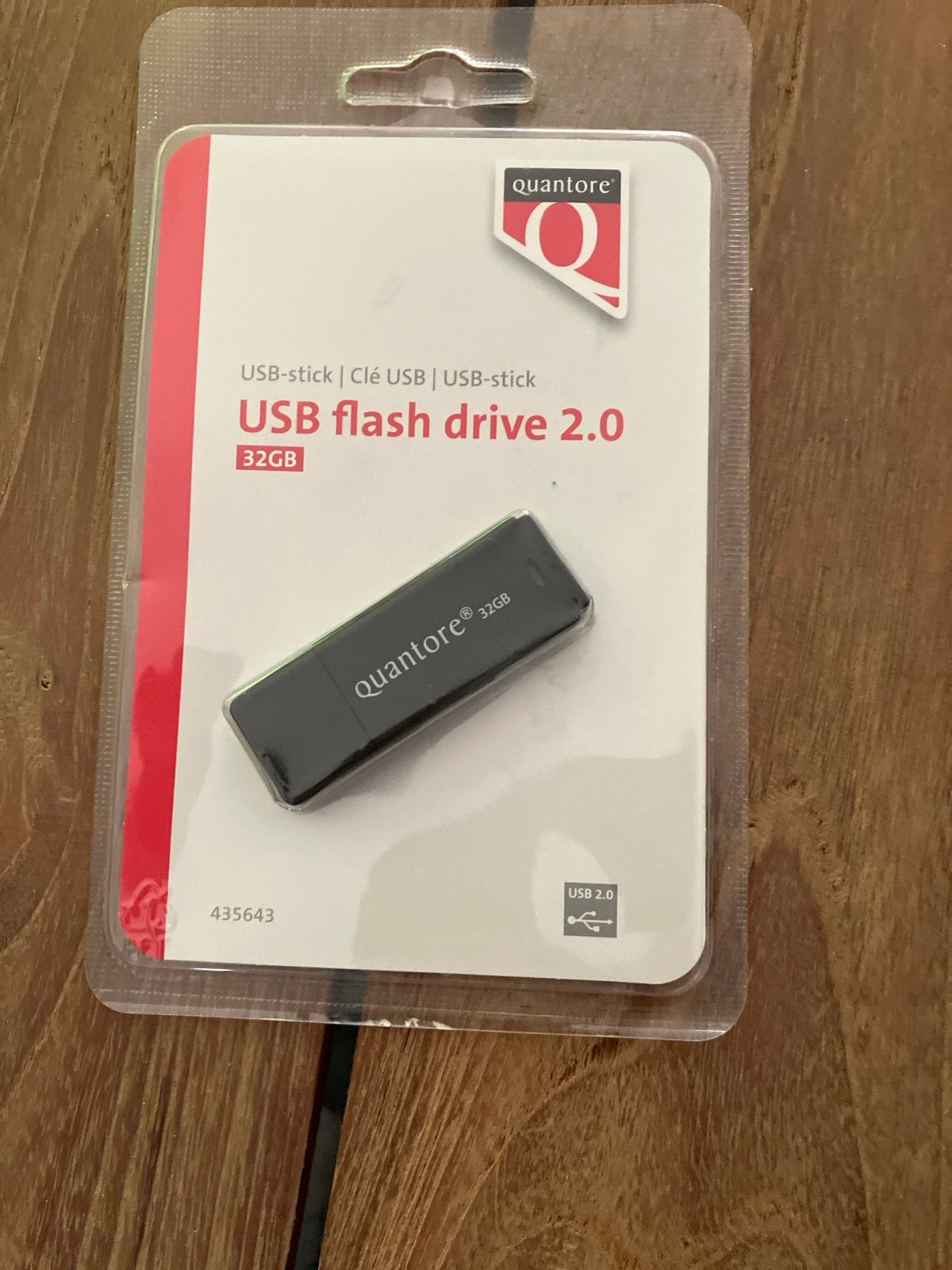Quantore USB Flash Drive 2.0 - 32GB, Ophalen of Verzenden, Nieuw, 32 GB
