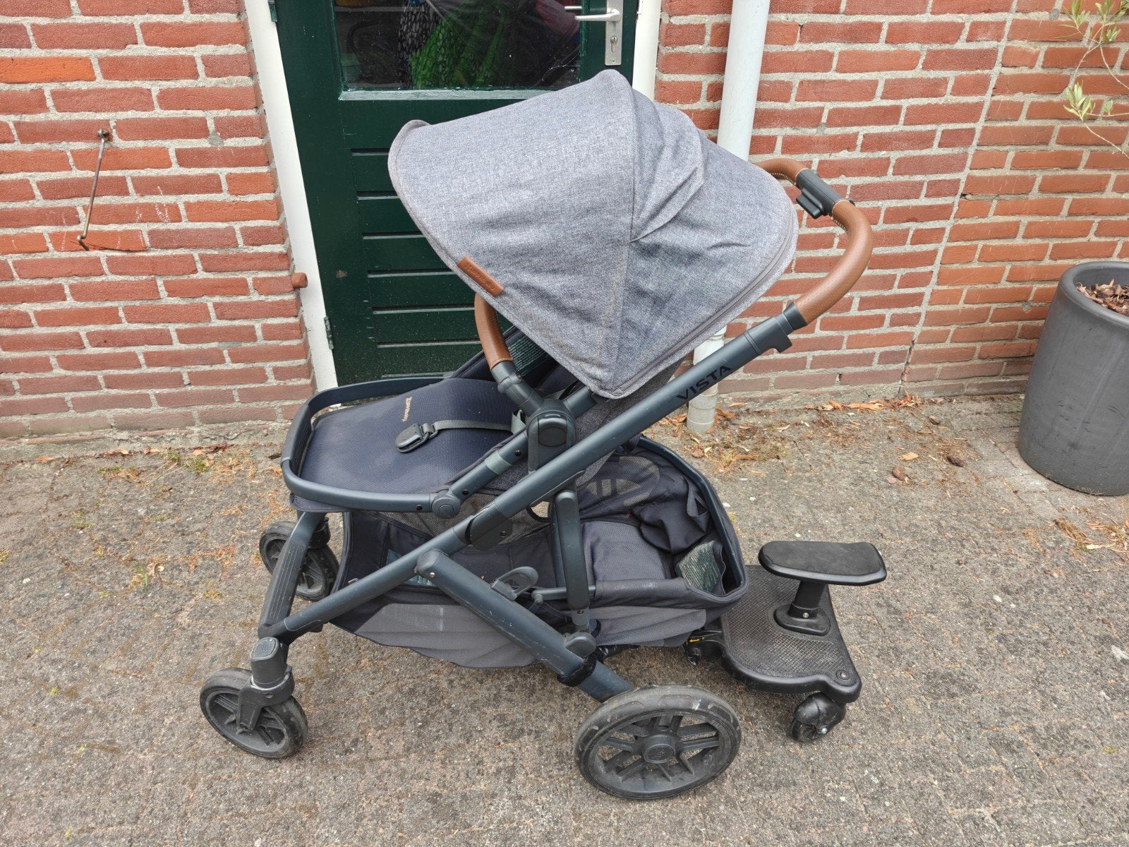 UPPAbaby Vista V2 kinderwagen met reiswieg en meer, Gebruikt, Ophalen, Overige merken, Duowagen