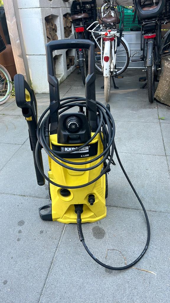 Kärcher k4 met kuren, Tuin en Terras, Ophalen, Gebruikt, Elektrisch