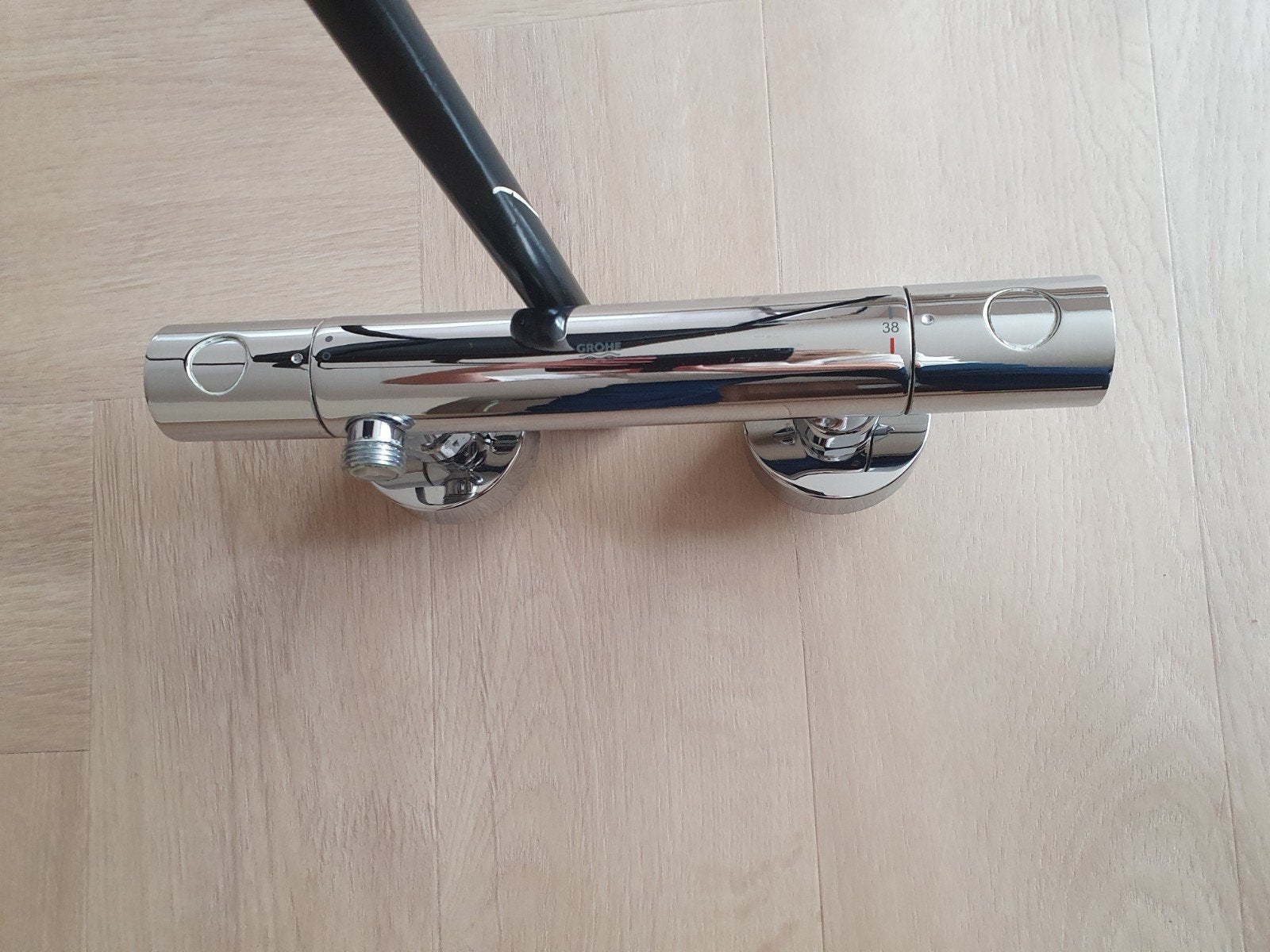 Grohe Thermostaat Kraan Douche - 3 jaar oud, goed werkend, Ophalen, Zo goed als nieuw, Chroom, Kraan