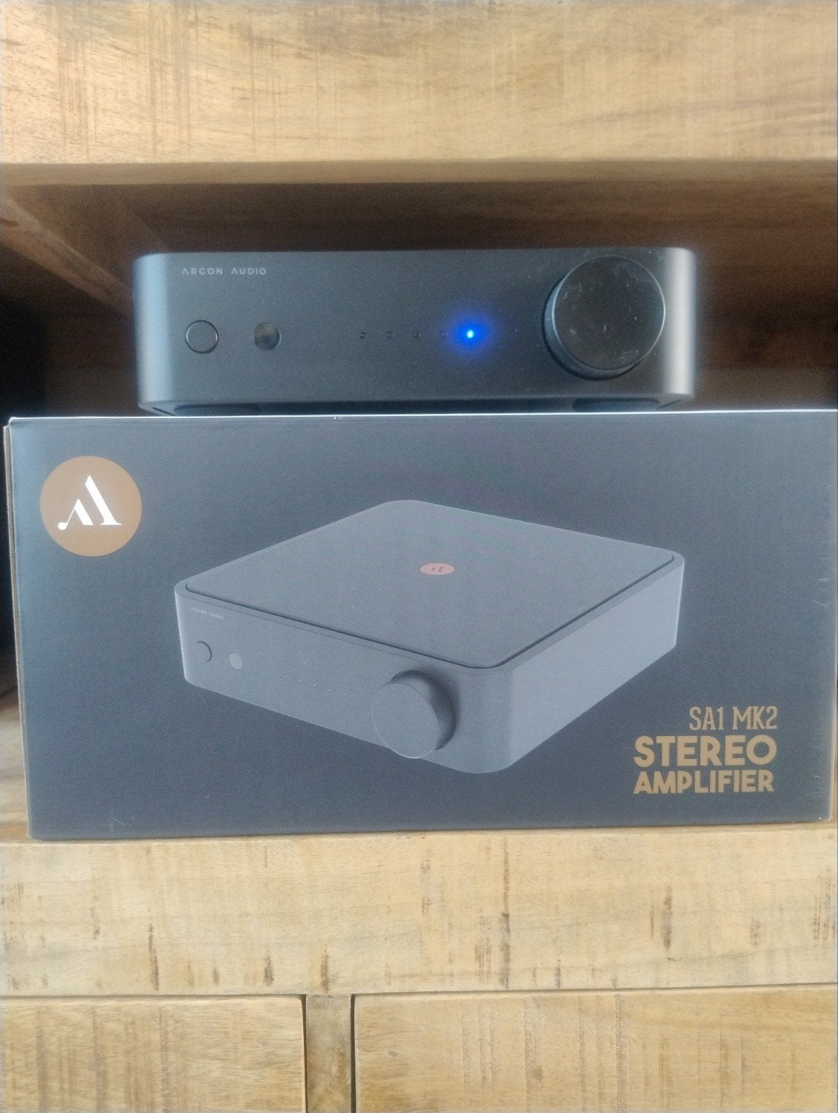 Argon Audio SA1 MK2 Stereo Versterker - Zo goed als nieuw, Overige merken, Ophalen of Verzenden, Zo goed als nieuw, 60 tot 120 watt