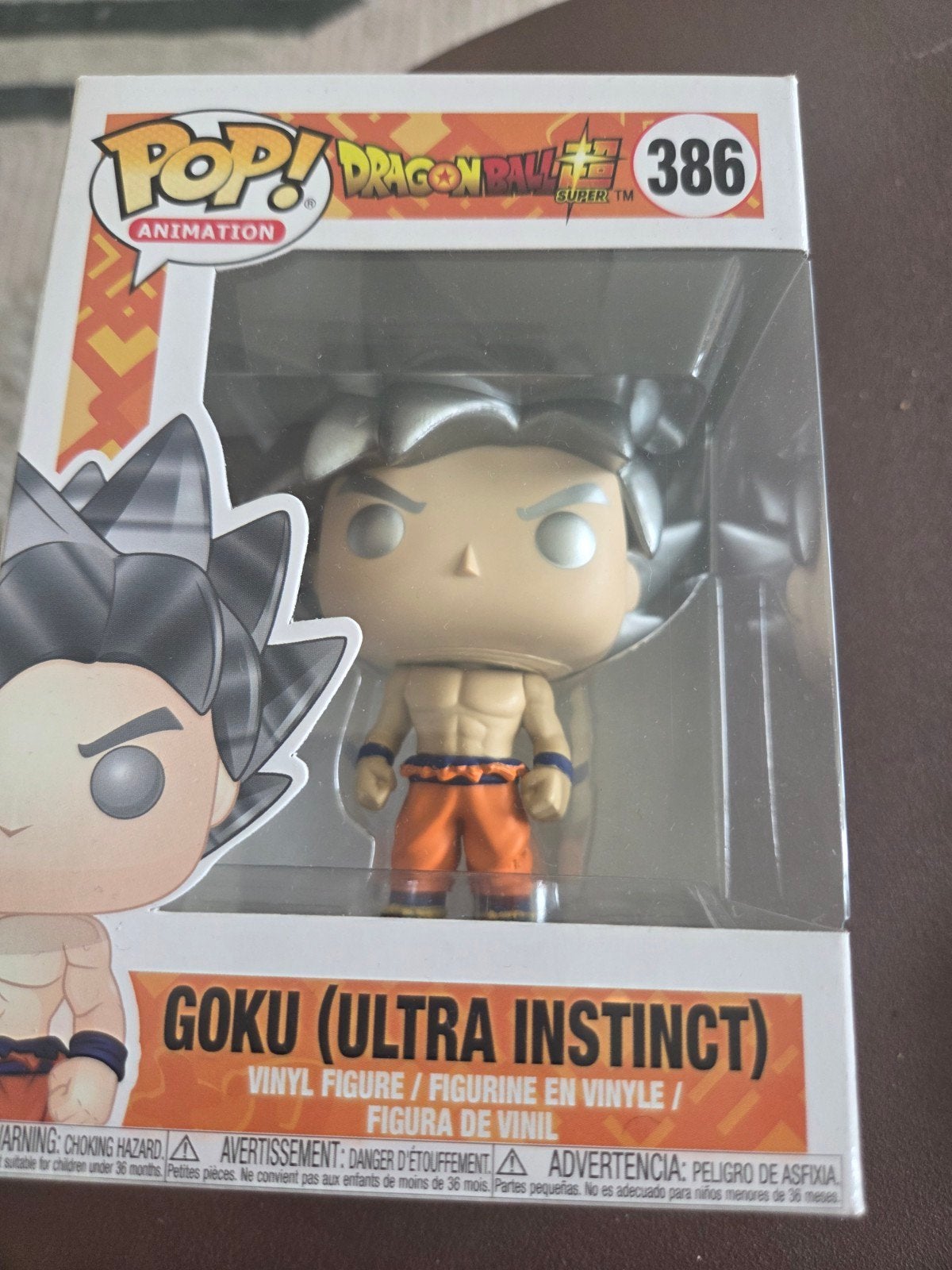 Funko Pop! Dragon Ball Super Goku (Ultra Instinct) #386, Ophalen of Verzenden, Nieuw