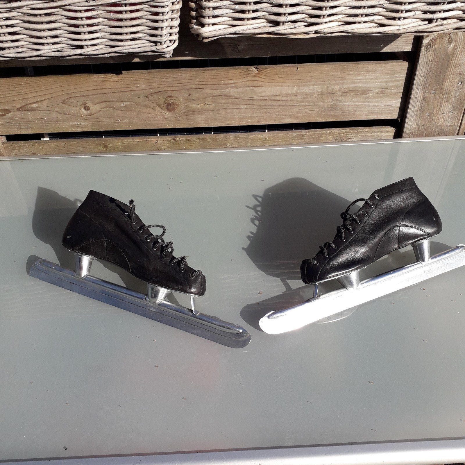 Oude Noren Schaatsen - Decoratie voor Mancave, Ophalen, Gebruikt, Noren, Overige merken
