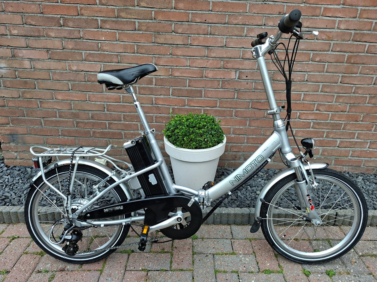 Elektrische vouwfiets Nimoto nette staat!, Fietsen en Brommers, Fietsen | Vouwfietsen, Ophalen, Zo goed als nieuw, 20 inch of meer
