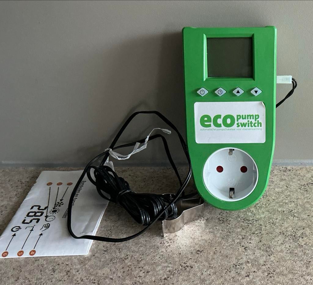Eco electr. pompschakelaar voor vloerverwarming, Ophalen, Minder dan 30 cm, Overige typen, Minder dan 60 cm