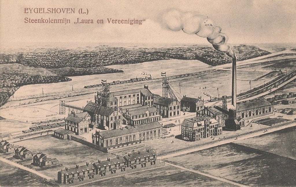 EYGELSHOVEN  / MIJN, Verzenden, 1920 tot 1940, Ongelopen, Limburg