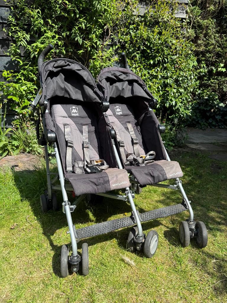 Maclaren Twin Triumph Buggy, Kinderen en Baby's, Buggy's, Ophalen, Gebruikt, Maclaren, Duomodel