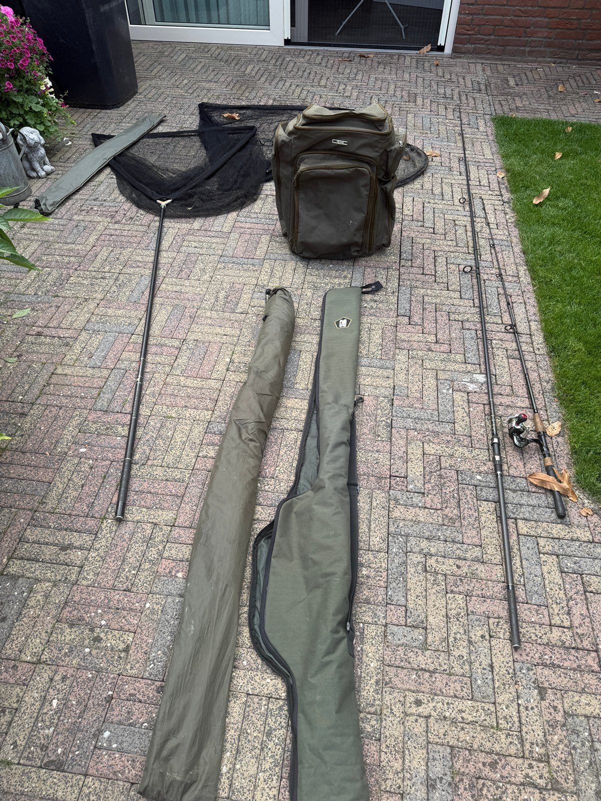 Diverse visspullen materiaal, Watersport en Boten, Hengelsport | Karpervissen, Ophalen, Gebruikt, Complete set