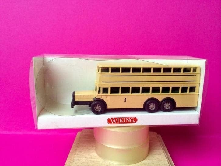 wiking 8730126 D38 Dubbelbus Berlijn 1/87 h0, Hobby en Vrije tijd, Modelauto's | 1:87, Ophalen of Verzenden, Nieuw, Bus of Vrachtwagen
