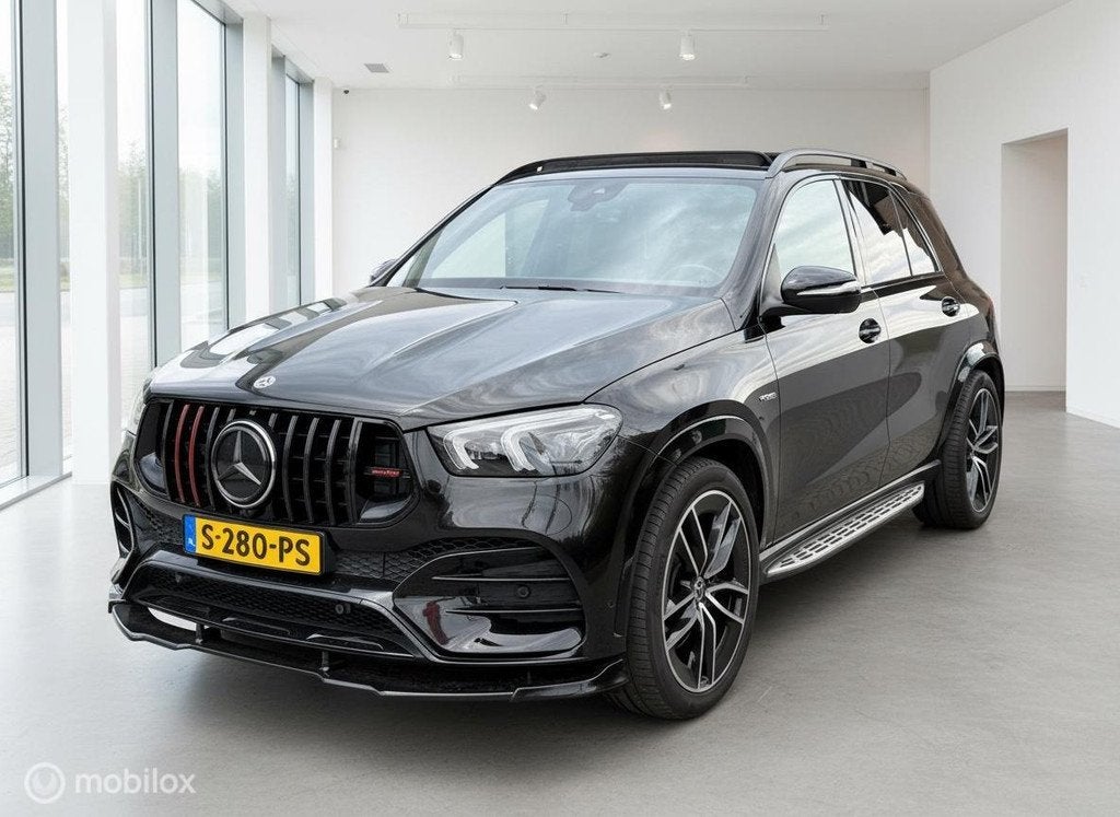 Mercedes GLE-klasse 450 4MATIC Camera|Pano|Trekhaak, Auto's, Gebruikt, Euro 6, 367 pk, 138 €/maand