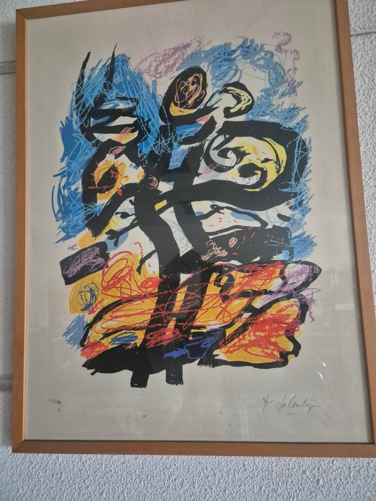 kees salantein zeefdruk genummerd, Antiek en Kunst, Ophalen