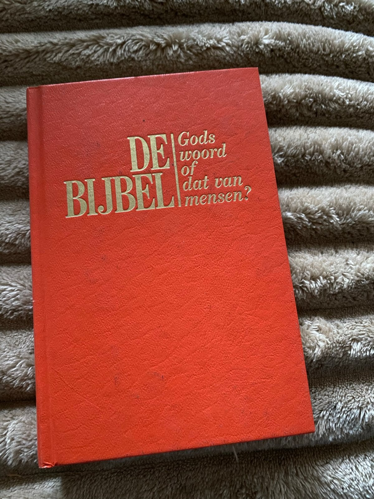 De Bijbel: Gods woord of dat van mensen?, Boeken, Ophalen of Verzenden, Zo goed als nieuw, Christendom | Protestants