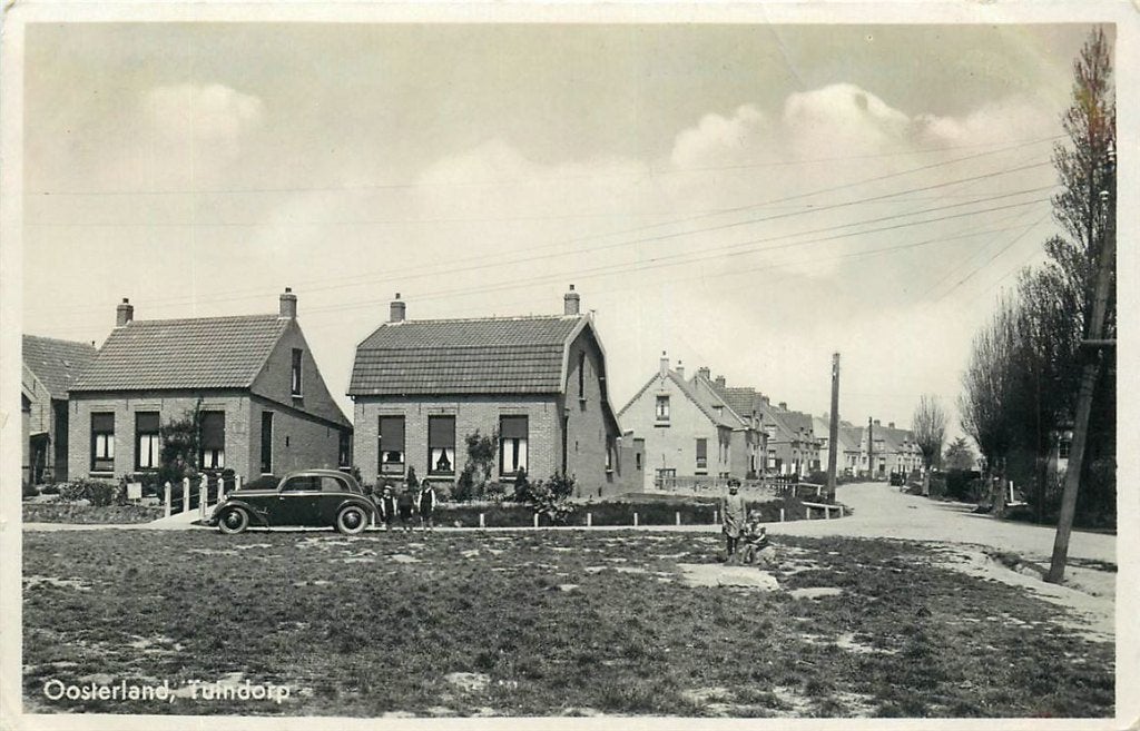 378-319-013 Oosterland Tuindorp, Verzenden, Voor 1920, Zeeland