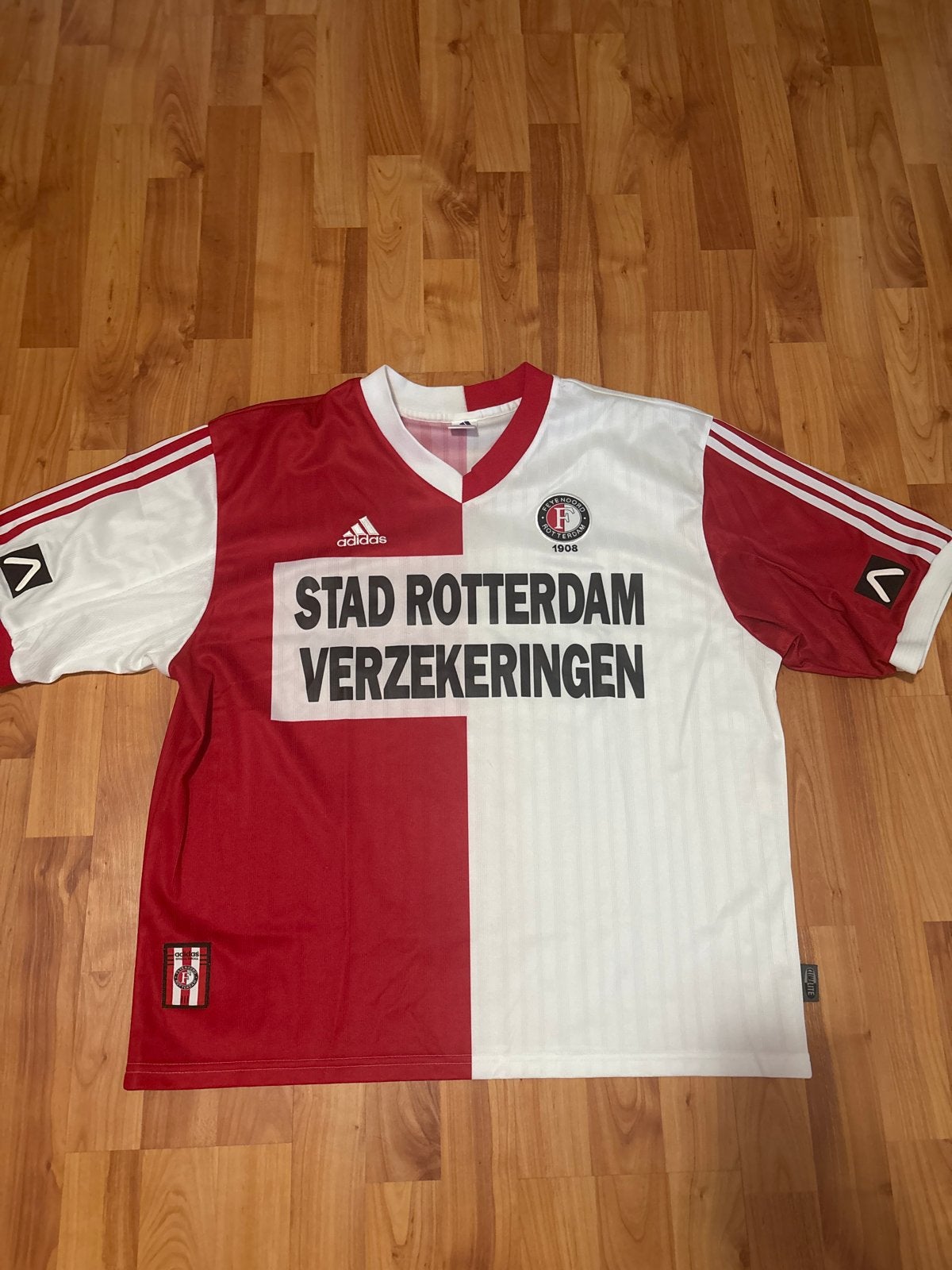 Feyenoord Thuisshirt 2000 Maat XL, Verzamelen, Sportartikelen en Voetbal, Ophalen of Verzenden, Gebruikt, Shirt