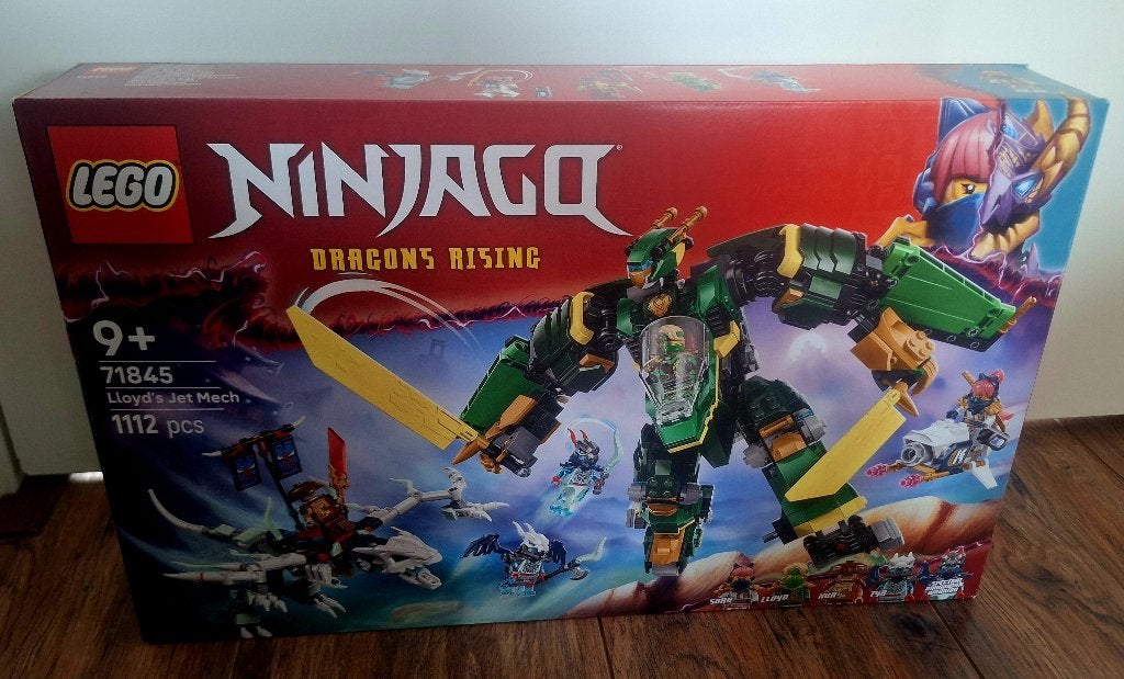 LEGO NINJAGO Lloyds Vliegtuigmecha 71845 [NIEUW], Nieuw, Ophalen of Verzenden, Compleet, Lego