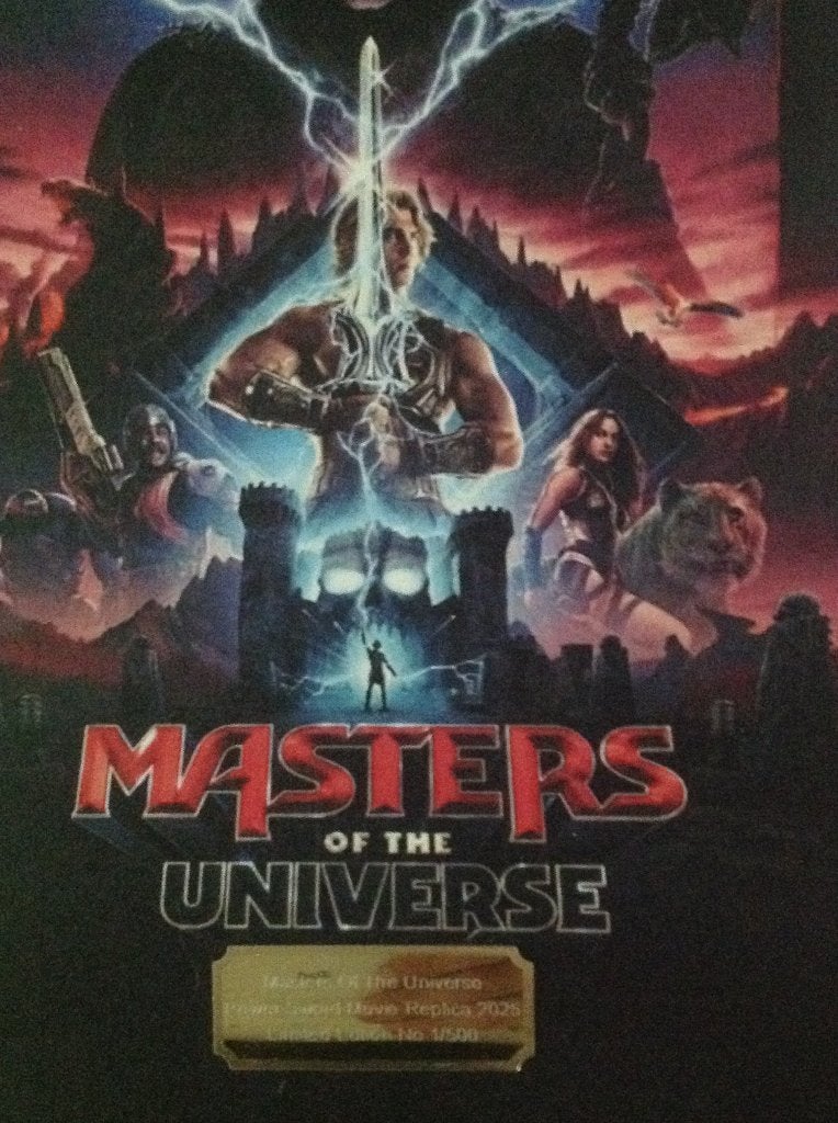 Motu he-man masters of THE universe  zwaard 1:1 replica, Ophalen, Nieuw