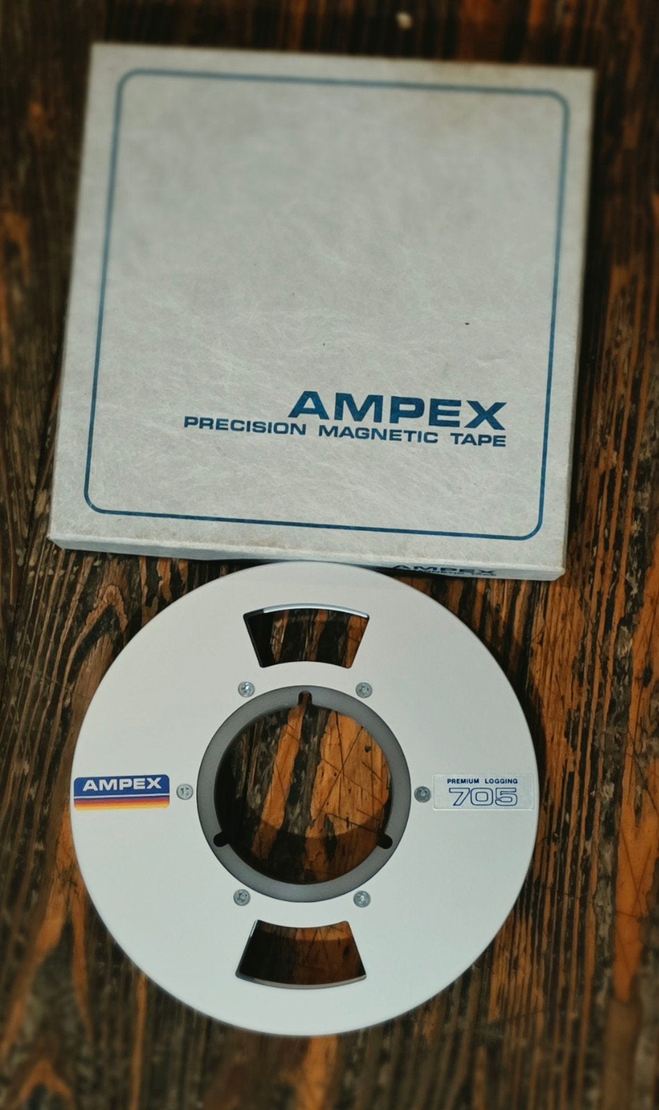 Ampex Precision Magnetic Tape 705 - Nieuw in doos, Ophalen of Verzenden, Onderdeel, Met banden