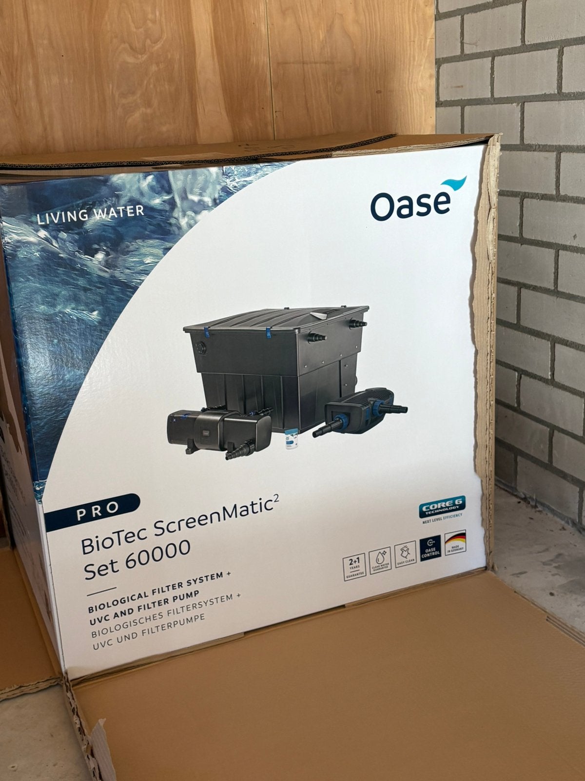 Oase BioTec ScreenMatic² 60000 OC filterset, Ophalen, Nieuw, Vijverfilter