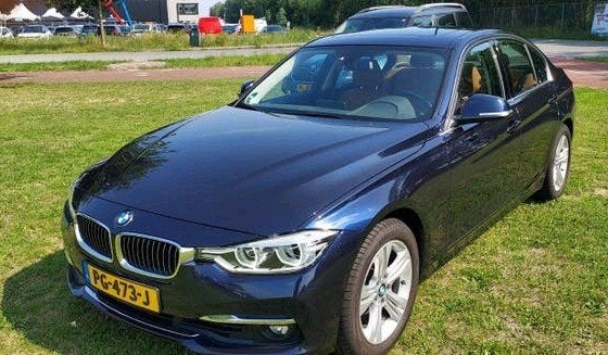BMW 318i Aut. High Exec. Lux. Line PANO LED LEDER NAVIPRO, Auto's, BMW, Automaat, Euro 6, Blauw, Particulier