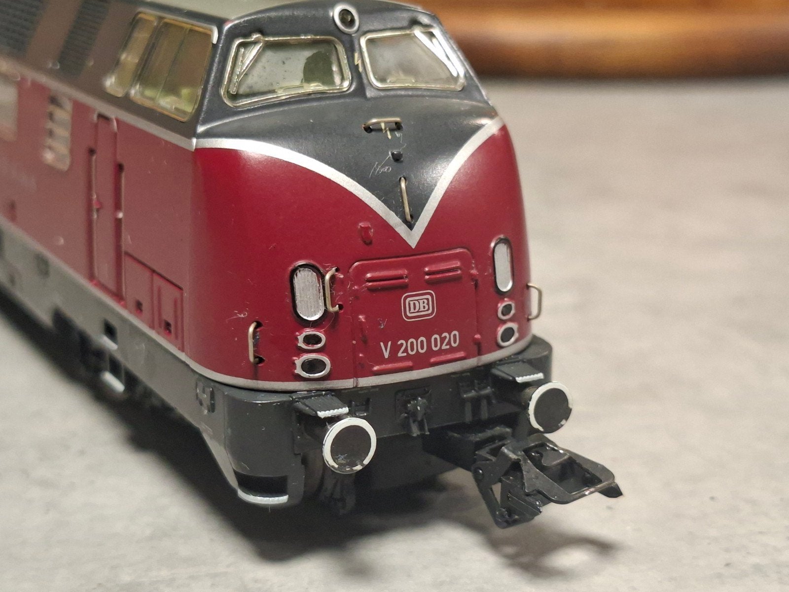 Märklin 39804 V 200.0 Dieseloc met MFX met geluid, Wisselstroom, Gebruikt, Locomotief, Ophalen of Verzenden