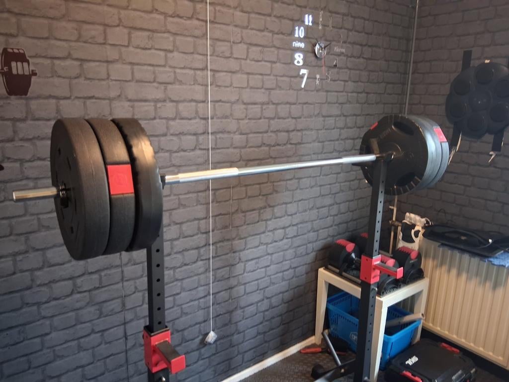 Complete home gym set, Ophalen of Verzenden, Zo goed als nieuw, Dumbbell