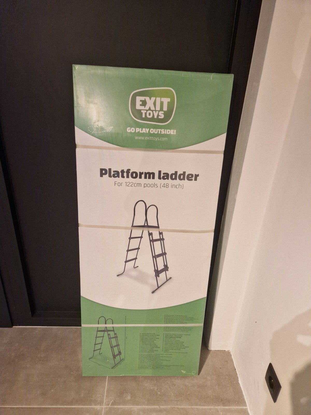 ladder 102 cm voor zwembad, Tuin en Terras, Ophalen, Nieuw