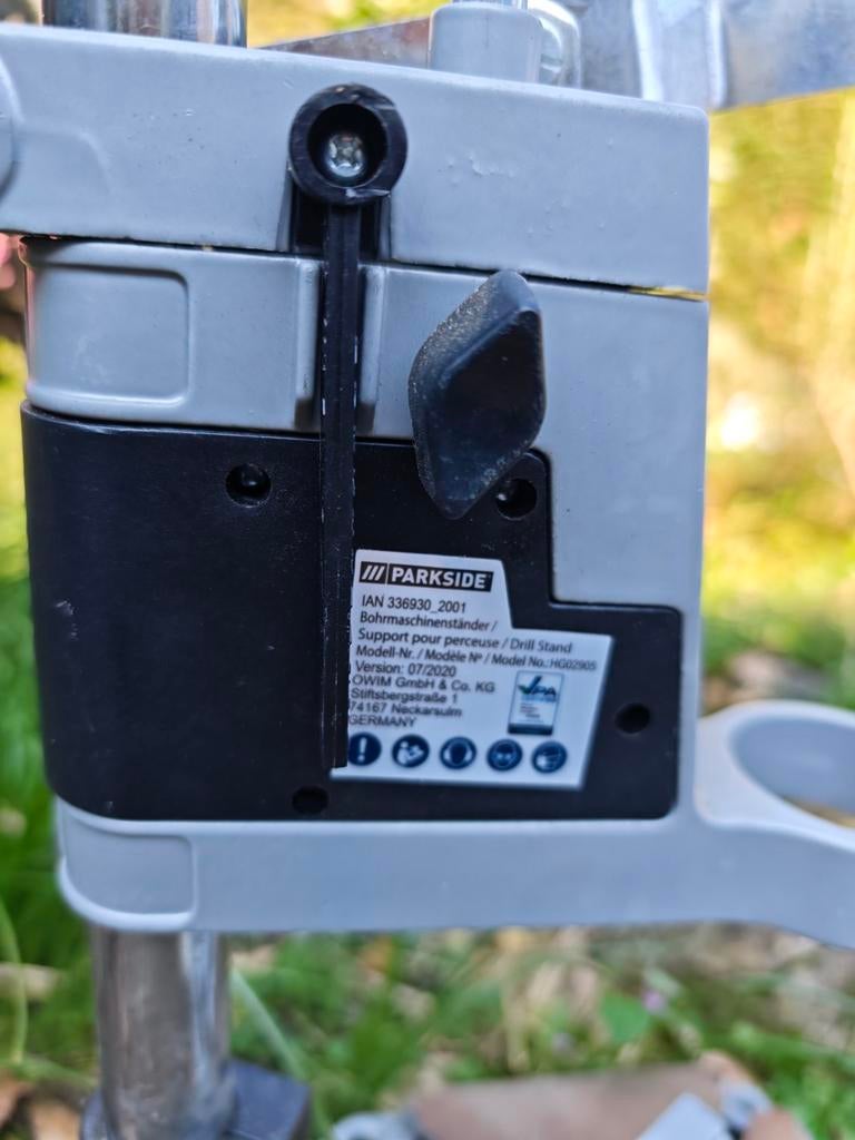 Parkside Boormachinestandaard - Nieuwstaat, Doe-het-zelf en Verbouw, Gereedschap | Boormachines, Ophalen of Verzenden, Nieuw, Minder dan 400 watt