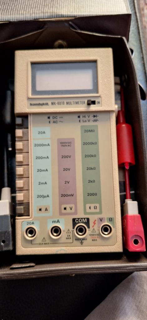 Handykit MK-6010 Multimeter - Digitale Universele Meter, Ophalen of Verzenden