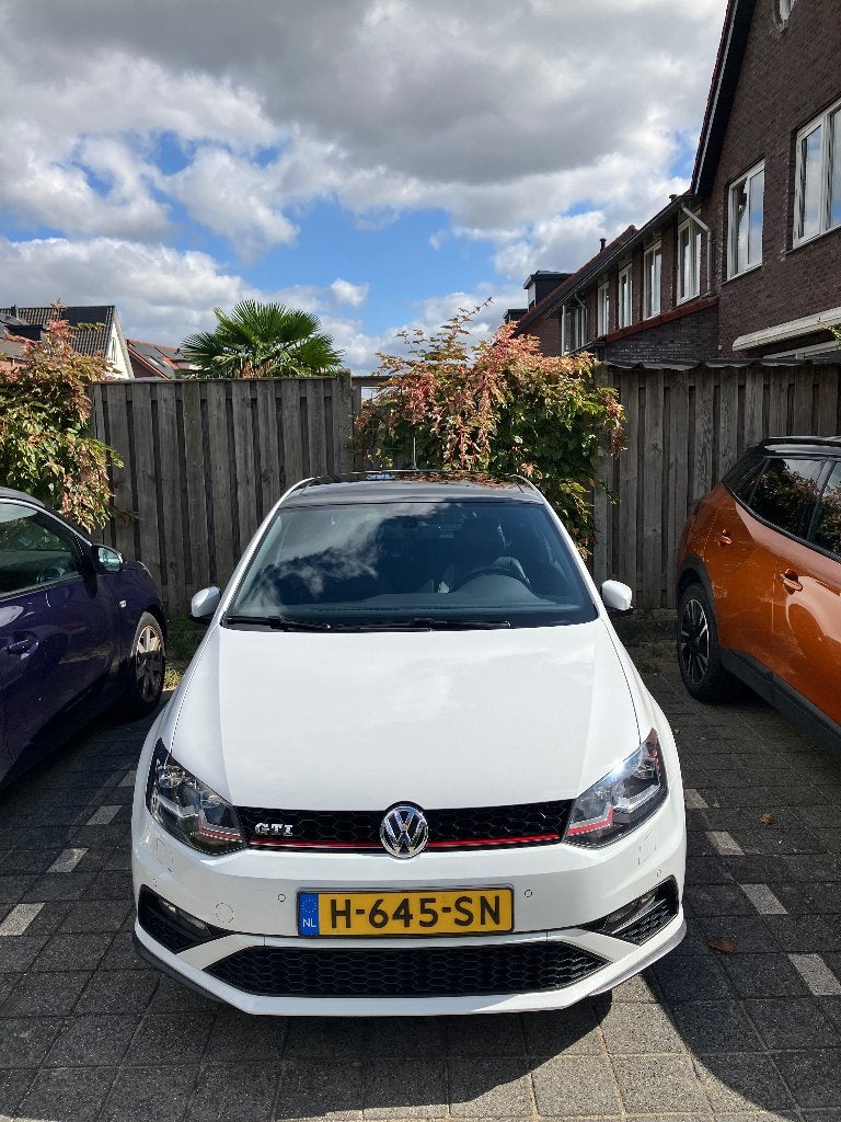 Volkswagen Polo 1.8 TSI 141KW BMT GTI 2016 Wit, Auto's, Volkswagen, Wit, 1180 kg, Particulier, 1100 kg