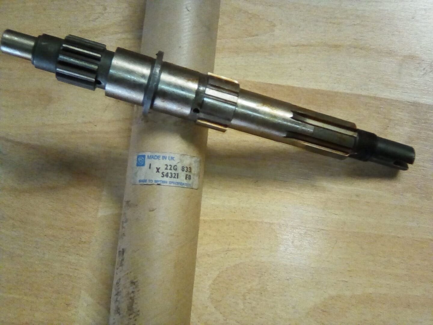 Voor classic Mini : 22G833 Shaft 3rd motion, Austin Mini, Austin, -, -, Nieuw