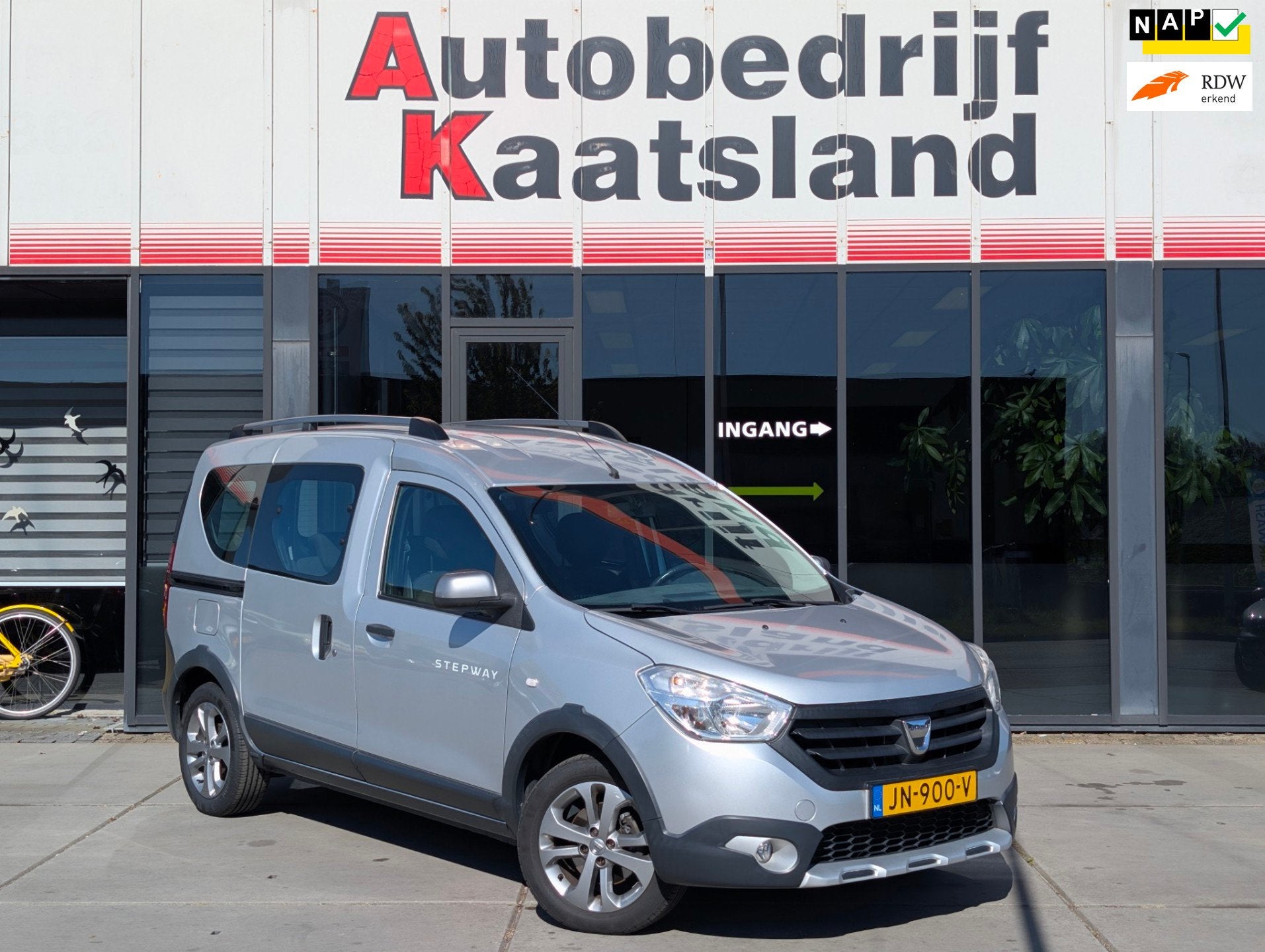 Dacia Dokker 1.2 TCe S&S Stepway - Airco - Pdc - Cruise -, Voorwielaandrijving, Stof, Gebruikt, 4 cilinders