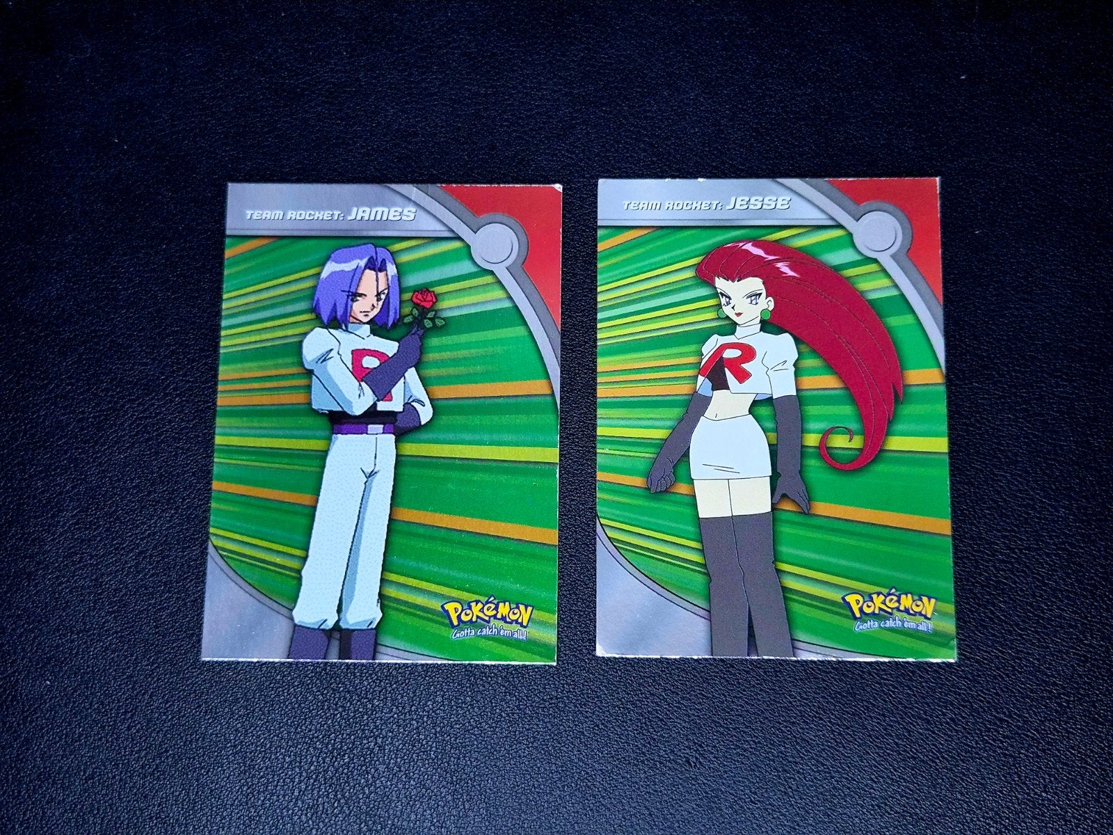 Jesse&James Holo Topps TV Heroes&Villians 2000 HV2, Ophalen of Verzenden, Gebruikt
